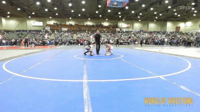 90 lbs Consi Of 8 #1 - Teo Garcia, Damonte vs Levi Pena, Team Selma