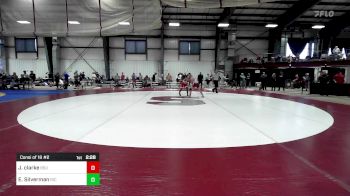 157 lbs Consi Of 16 #2 - Jonathan Clarke, Bridgewater vs Eli Silverman, Rhode Island College