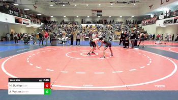113 lbs Consi Of 8 #1 - Messiah Dunlap, Georgia vs Javier Vasquez, Georgia
