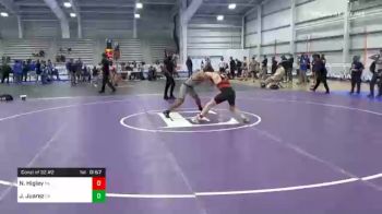 145 lbs Consolation - Nathan Higley, PA vs James Juarez, CA