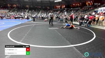 64 lbs Consi Of 8 #2 - Connor Freeman, Tonkawa Takedown Club vs Corbin Hawkins, Noble Takedown Club