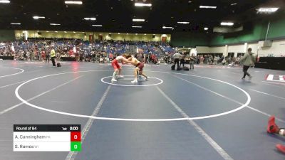 165 lbs Round Of 64 - Asher Cunningham, PA vs Sullivan Ramos, WI