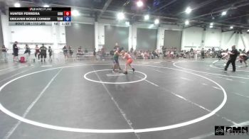 113 lbs Rr Rnd 3 - Hunter Ferreira, Ceres Pups WC vs Erixavier Moses Cormier, Team Aggression