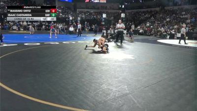 113 lbs Consi Of 16 #2 - Massimo Ortiz, Servite (SS) vs Isaac Castaneda, Canyon Springs (SS)
