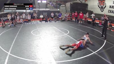 80 lbs Kanai Gumanas, Hawaii 12U Boys vs Zion Cisneros, Oregon 2 12U Boys