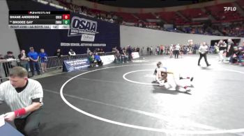 4A Boys 144 lbs Cons. Round 1 - Brodee Gay, Sweet Home Boys vs Shane Anderson, Crook County Boys