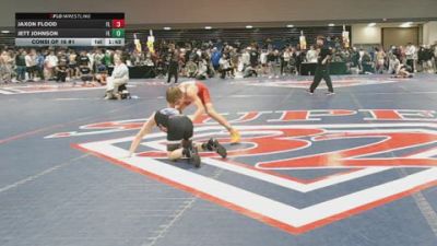 106 lbs Consi Of 16 #1 - Jaxon Flood, FL vs Jett Johnson, FL