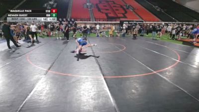 120 lbs Quarters - Maquelle Pace, Utah vs Nevaeh Guest, Idaho