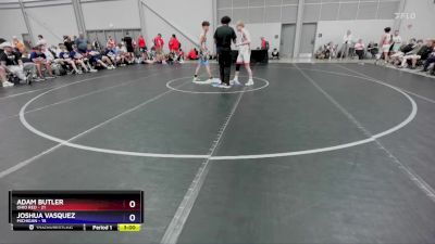 138 lbs Round 3 (8 Team) - Adam Butler, Ohio Red vs Joshua Vasquez, Michigan