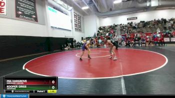 120 lbs Semifinal - Mia Hargrove, Discovery Canyon vs Kooper Grigs, Arapahoe