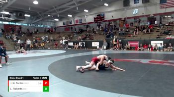 125 lbs Cons. Round 1 - Noah Cantu, Indianapolis vs Luke Roberts, Bluefield State