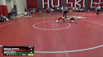 106 lbs Quarters & Wb (16 Team) - Braylen Johnson, Thompson HS vs Bryant Rollo, Smiths Station Hs