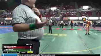 Champ. Round 3 - Jazmin Gorder, Poplar Girls vs Leah Smith, Billings Skyview Girls