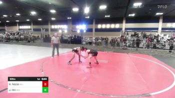 98 lbs Consolation - Hayden Nozie, Valiant College Prep vs James Hin, Red Wave WC