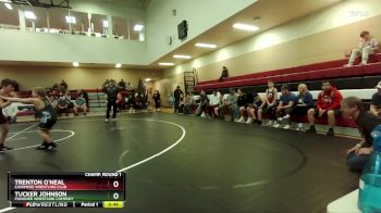 98 lbs Round 2 - Tucker Johnson, Punisher Wrestling Company vs Trenton O`Neal, Cashmere Wrestling Club