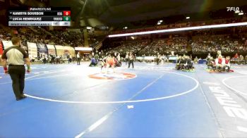 145 Class 2 lbs 3rd Place Match - Lucia Henriquez, Park Hill South vs Kamryn Bourbon, Nixa