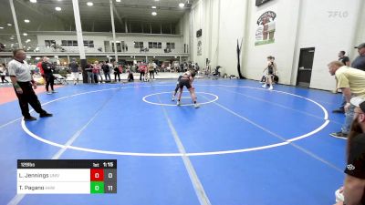 128 lbs Rr Rnd 2 - Levi Jennings, University Hawks Wrestling Club Gold vs Tyler Pagano, Hatboro-Horsham Wrestling Club