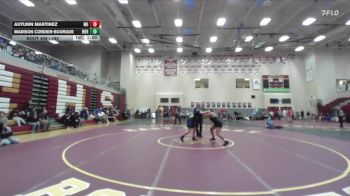 190 lbs Cons. Round 2 - Madison Cordier-Bourque, Meridian vs Autumn Martinez, Mt. Home