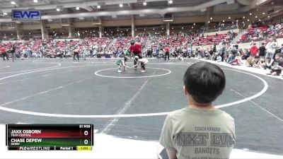 40 lbs Champ. Round 2 - Jaxx Osborn, Team Central vs Chase Depew, Derby