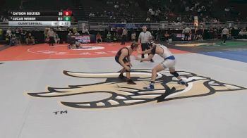 Quarterfinal - Cayson Boltjes, Sidney vs Lucas Weber, Alliance