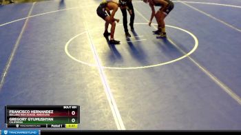 106 lbs Cons. Round 2 - Francisco Hernandez, Bullard High School Wrestling vs Gregory Gyumushyan, California