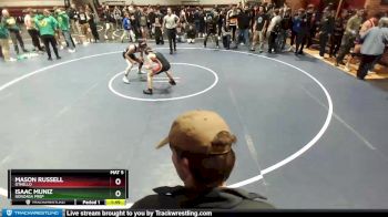 120 lbs Cons. Round 5 - Isaac Muniz, Gonzaga Prep vs Mason Russell, Othello