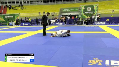 IURY PEREIRA BARBOSA vs JESSICA ARIAS DE SOUSA 2024 Brasileiro Jiu-Jitsu IBJJF