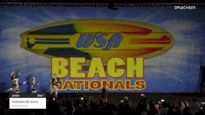 Hotshots All Stars - Diamond Divas [2022 Junior Day 1] 2022 WSA Beach Nationals