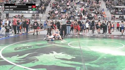 75 lbs Champ. Rd Of 32 - Abel Metcalf, Montana vs Luke Cox, Grangeville Youth Wrestling Club