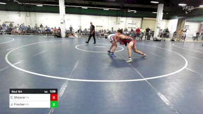 150 lbs Consi Of 64 #2 - Caden Shearer, PA vs Jordan Fincher, MO