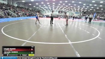 144 lbs Champ. Round 1 - Tyler Traves, Mountain View vs Michael Guidice, Deep Run