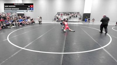 144 lbs Jase Jaspers, Iowa vs Edward Sheeran, California Blue