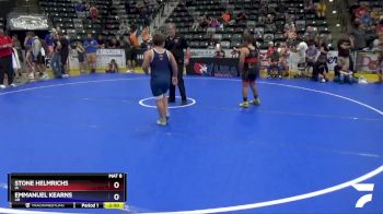 120 lbs Round 3 - Stone Helmrichs, IA vs Emmanuel Kearns, AR