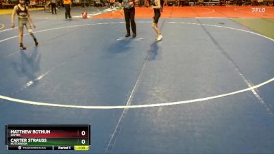 90 lbs Cons. Round 2 - Matthew Bothun, UNITED vs Carter Strauss, Hutchinson