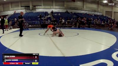 120 lbs Quarterfinal - Ryan Dorn, IL vs Mason Haines, MI