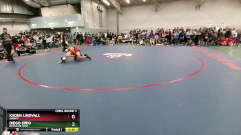 132 lbs Cons. Round 2 - Diego Sirio, Mountain View vs Kaden Lindvall, Liberty