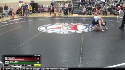 70 lbs Champ. Round 1 - Jack Oellien, Anoka vs El Malum, Pursuit Wrestling Minnesota