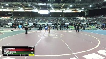 114 lbs Semifinal - Talea Nichols, Rocky Mountain vs Joely Slyter, Lewiston