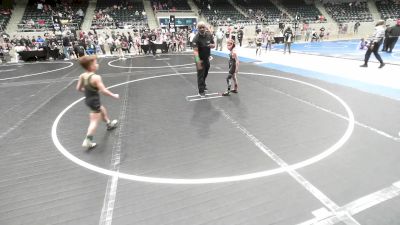 61 lbs Consolation - Perry Dodgen, Wesley Wrestling Club vs Braydon Lopez, Proving Grounds Wrestling