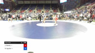 152 lbs Rnd Of 64 - Jacob Gandy, Washington vs Rocker Aguilar, North Dakota