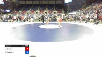 152 lbs Rnd Of 64 - Jacob Gandy, Washington vs Rocker Aguilar, North Dakota