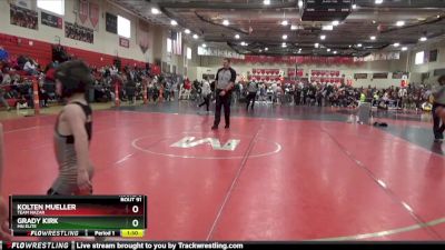 90 lbs Round 5 - Kolten Mueller, Team Nazar vs Grady Kirk, MN Elite