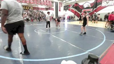 110 lbs Round 2 - Madeline Martinez, Menifee WC vs Evalina Spallino, Paloma Valley