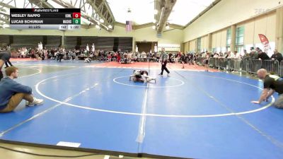 65 lbs Rr Rnd 5 - Wesley Rappo, ICWL Bruisers Elite vs Lucas Schuman, Mat Assassins Gray