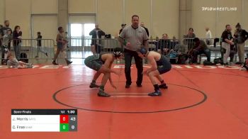 116 lbs Semifinal - Jojo Morris, GA Justice Takedown MS vs Conner Free, GA Justice Nearfall MS