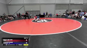 170 lbs Round 2 (8 Team) - Kiley Dillow, Kansas vs Alison Evans, Colorado