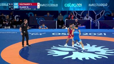 77 kg Final 1-2 - Sanan Suleymanov, Azerbaijan vs Roman Vlasov, Russian Wrestling Federation