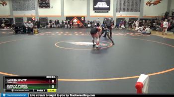 105 lbs Round 3 - Lauren Whitt, Cedar Falls vs Sunsha Pierre, Cedar Rapids Jefferson