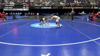 133 lbs 3rd Place Match - Jude Robson, Roanoke vs Jake Craig, Southern Me