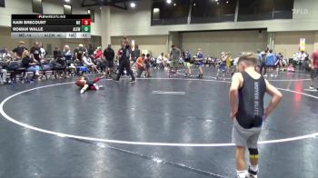 55 lbs Round 1 (6 Team) - Kain Brecount, Moyer Elite vs Roman Walle, Alabama Elite Red